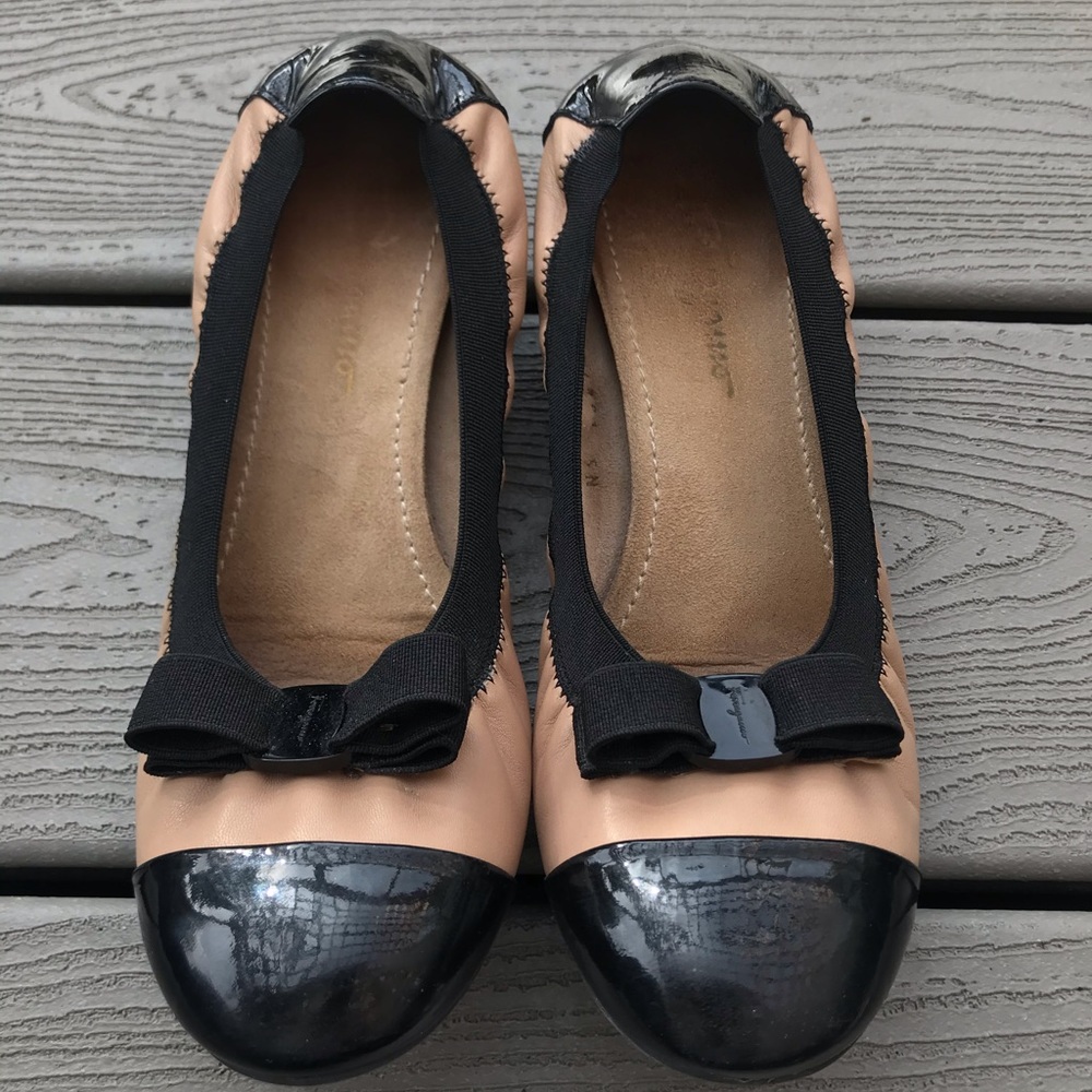 Salvatore Ferragamo women’s size 5.